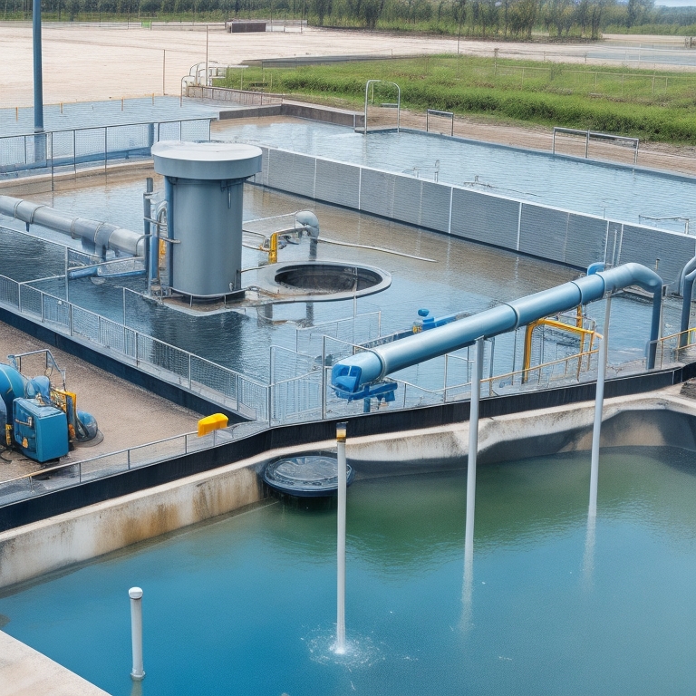 Polyurea Coatings for Water and Wastewater Treatment Facilities